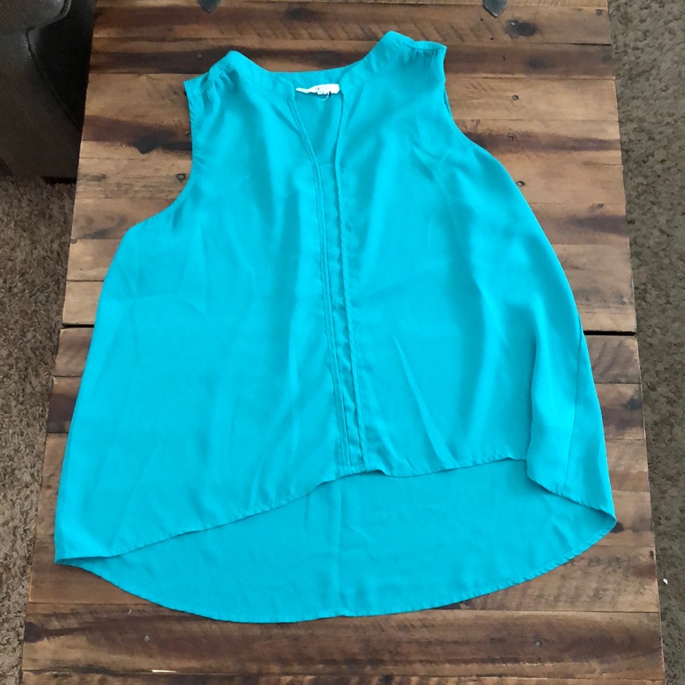 Teal Jack by BB Dakota tank blouse